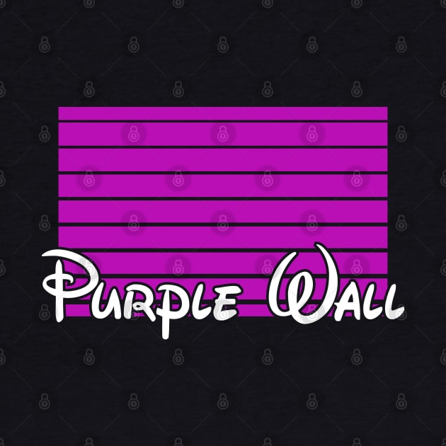 The Magical Purple Wall by old_school_designs